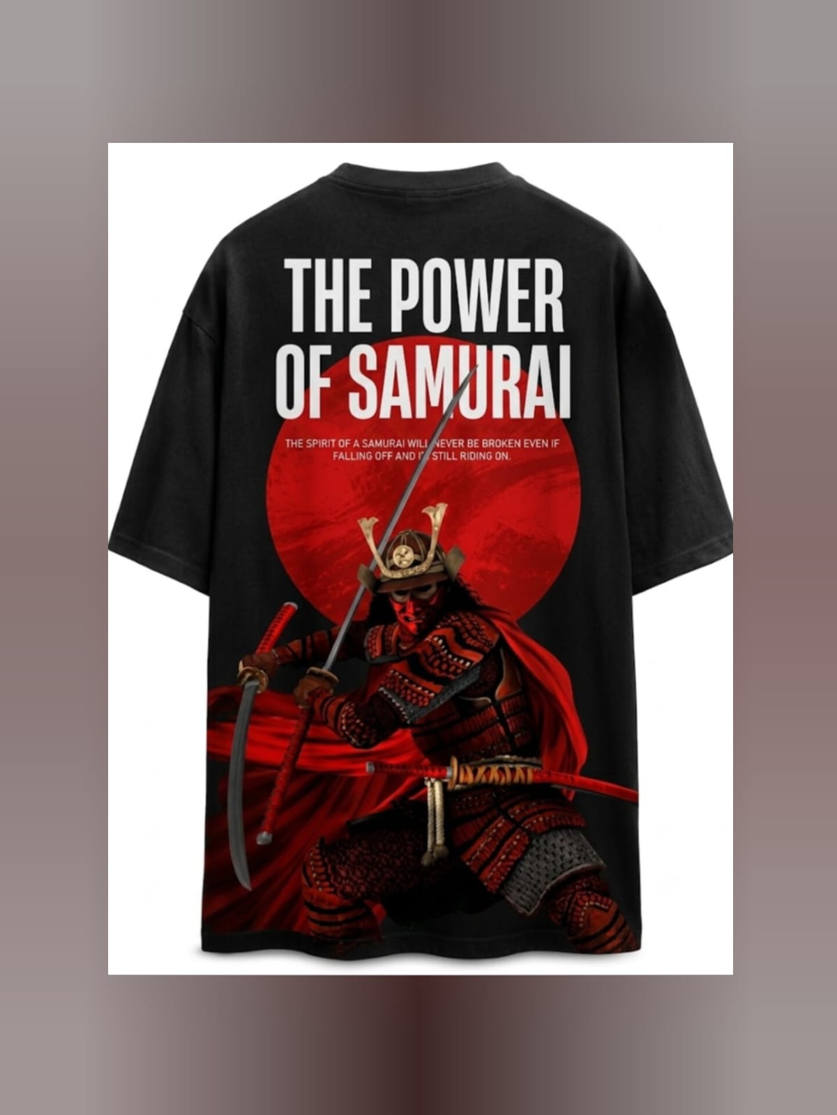 Power of Samurai Graphic T-Shirt