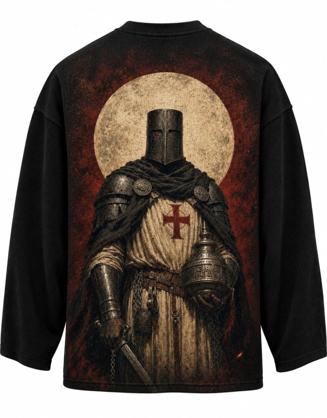 Knight of the Eternal Waffle Long Sleeve